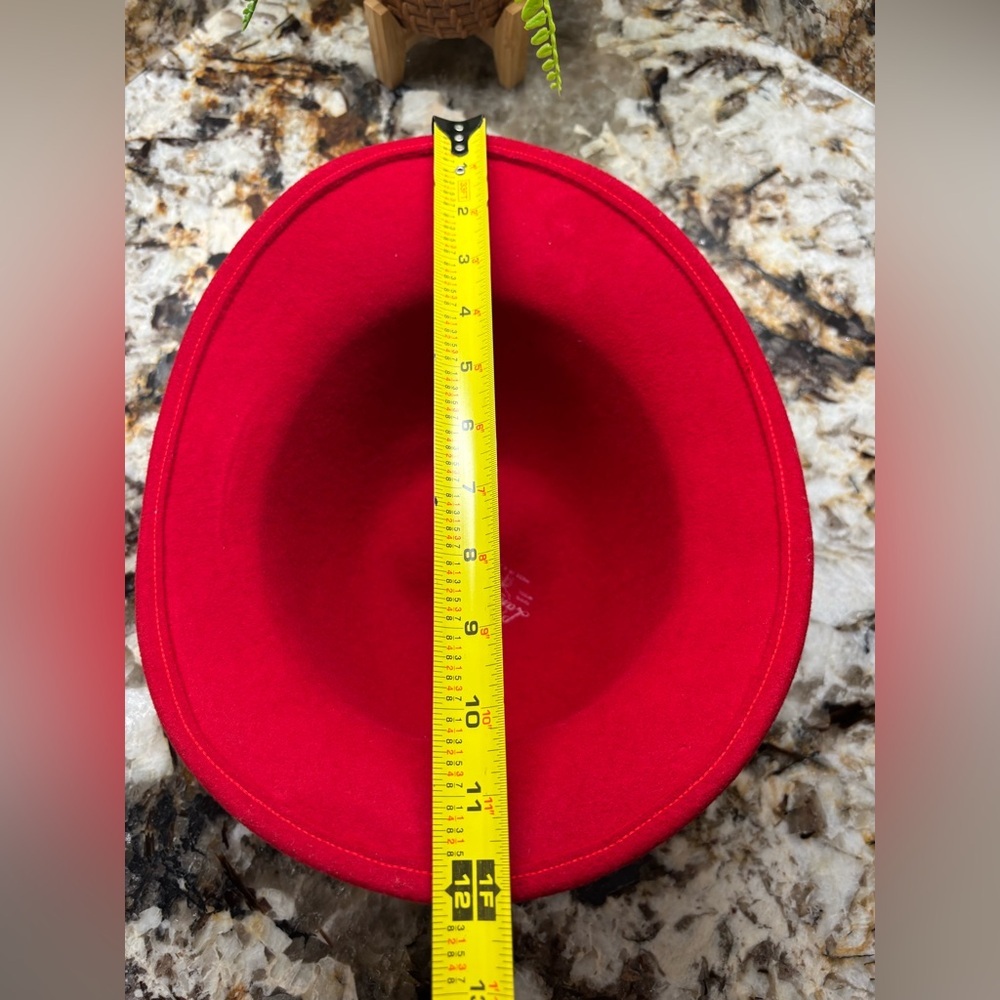 Lancaster Vintage Chic Red Women's Hat - Picture 8 of 9